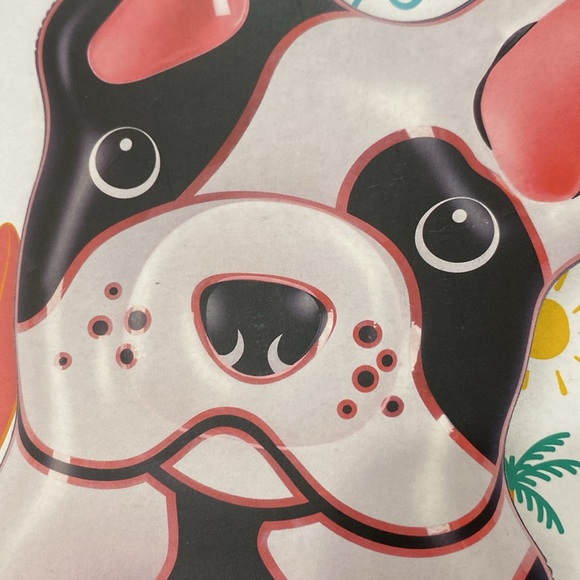 COPY - NWOT.  Coconut Grove, inflatable, lie-on, “French Bulldog”, pool raft. - Picture 13 of 13